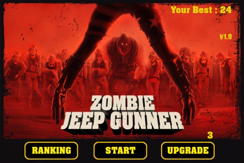 Zombie Jeep Gunner screenshot 2