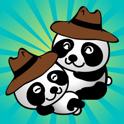 Panda Twins Icon