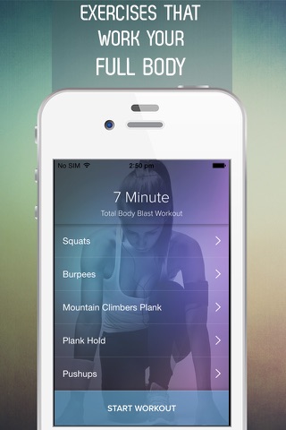 7 Minute Total Body Blast Workout for Losing Body Fat and Weight at Home screenshot 2