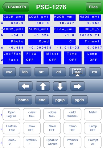 LI6400Term screenshot 2