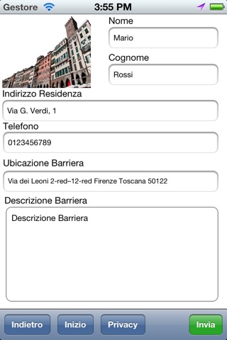 Segnalazione barriere architettoniche Comune Genova screenshot 2