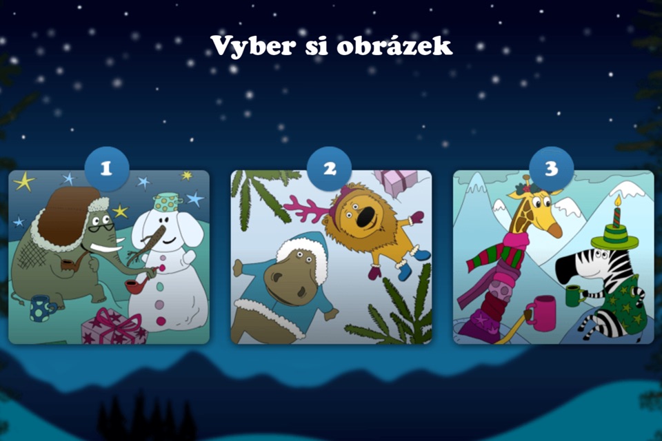 Vybarvené Vánoce screenshot 2