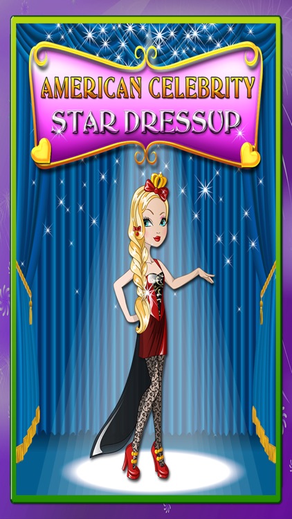 American Celebrity Star Dress-up: Hollywood Dream Girl Fashion Outfits FREE