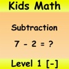 Kids Math Subtraction Level 1