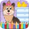 My Pet Puppy Coloring Book Drawing for Kid Games