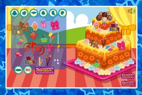 Baby Game-Birthday cake decoration 2 screenshot 3