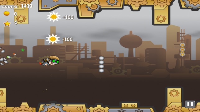 Rocket Rodents - FREE Steampunk Racing JetPack Game(圖4)-速報App