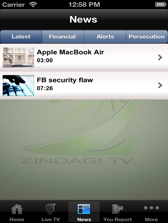 Zindagi TV for iPad