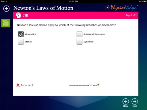 Newton's laws of Motion screenshot 3