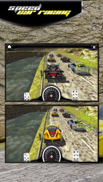 Speed Car Racing 3D- Illegal FEARLESS racing screenshot-3