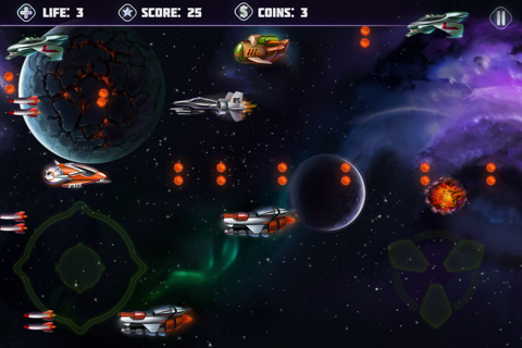 Galaxy Warfare Free - space shooter screenshot 2