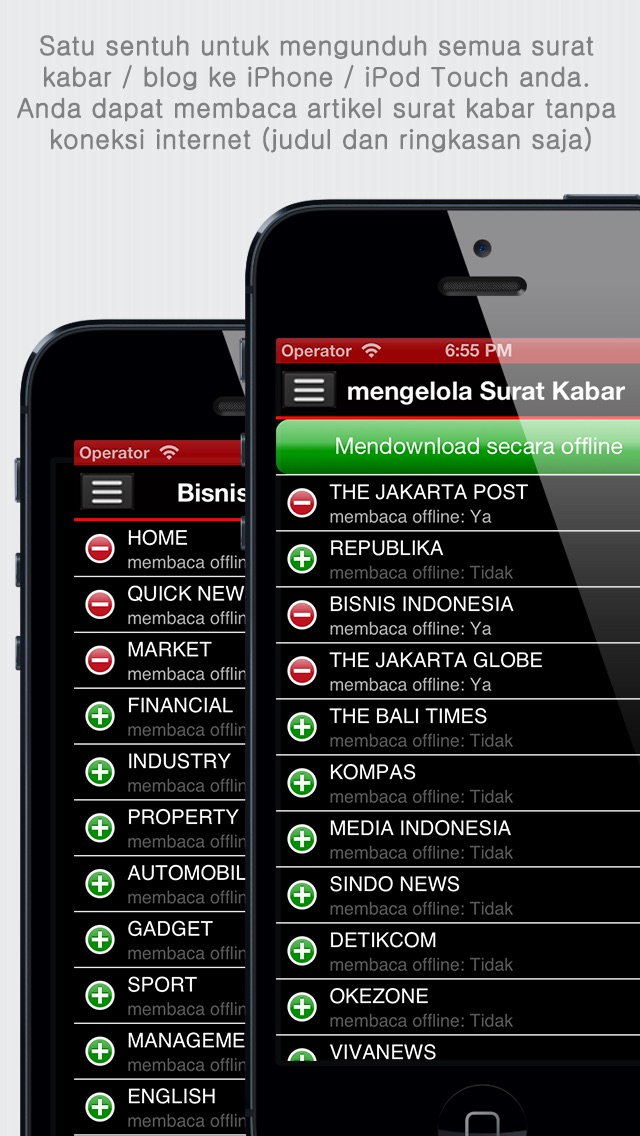 Surat kabar Indonesia... screenshot1