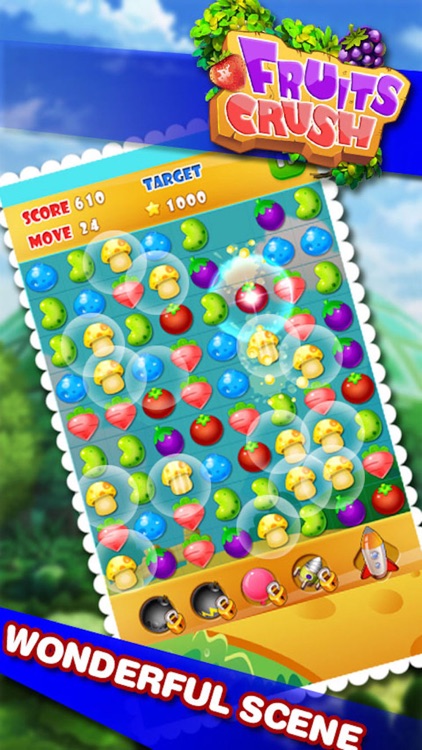 Farm Fruits Mania Bubble- Popular fruits or candy time killer casual game