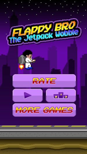 飛揚的兄弟Jetpack的擺 : Flappy Bro The Jetpack 