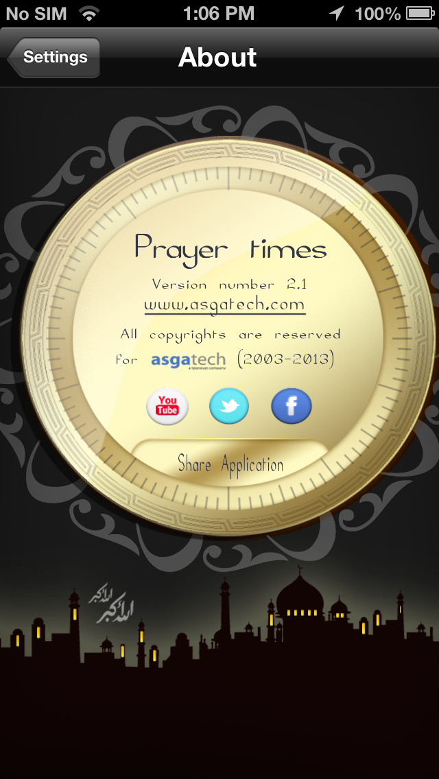 Prayer Times (English) Screenshot 5