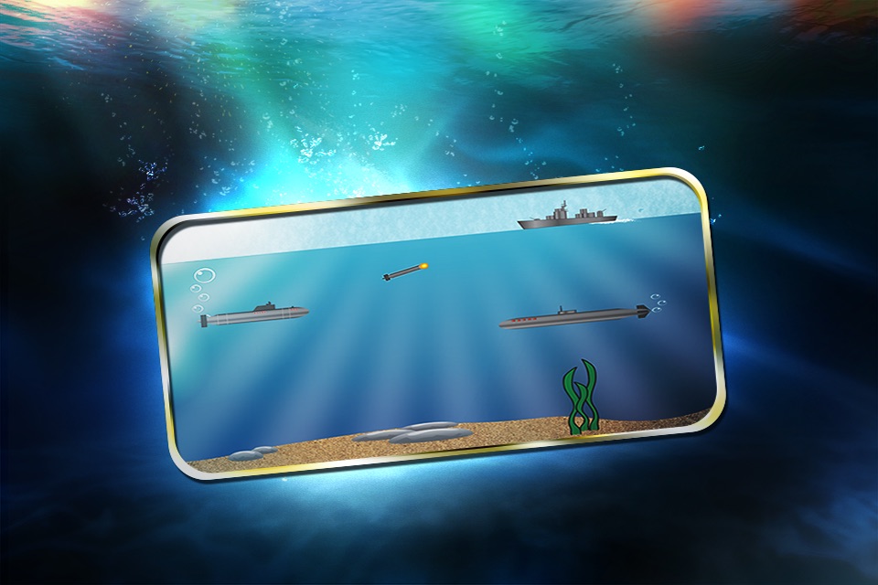 Awesome Submarine battle ship Free! - Torpedo wars screenshot 4