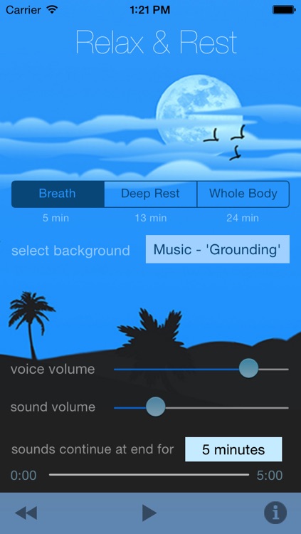 Relax & Rest Guided Meditations