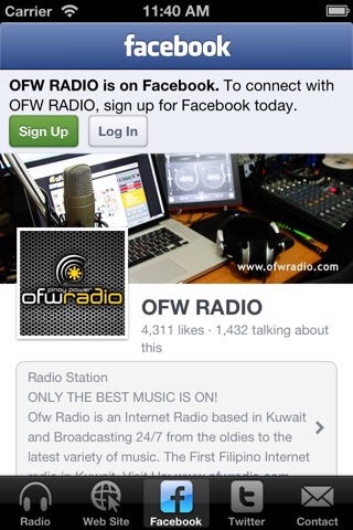 OFW RADIO screenshot 2