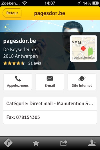 goldenpages.be screenshot 3