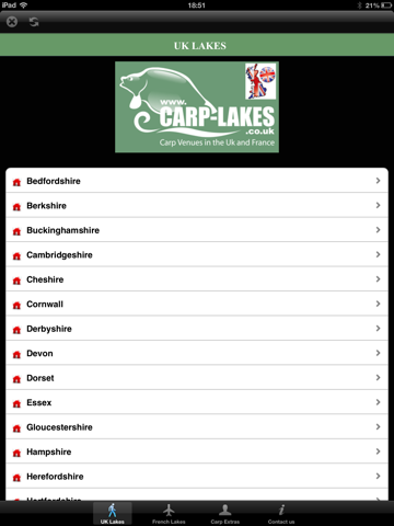 Carp Lakes HD - Carp Fishing Venues in the UK & France screenshot 3