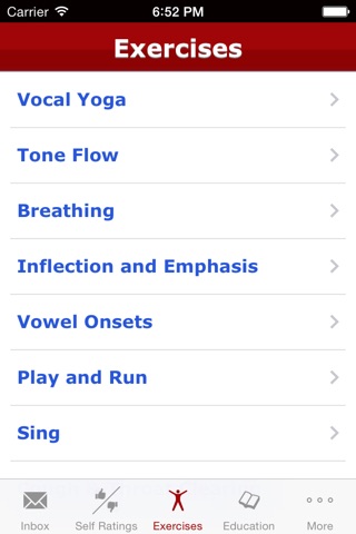 iVoiceTherapy screenshot 2