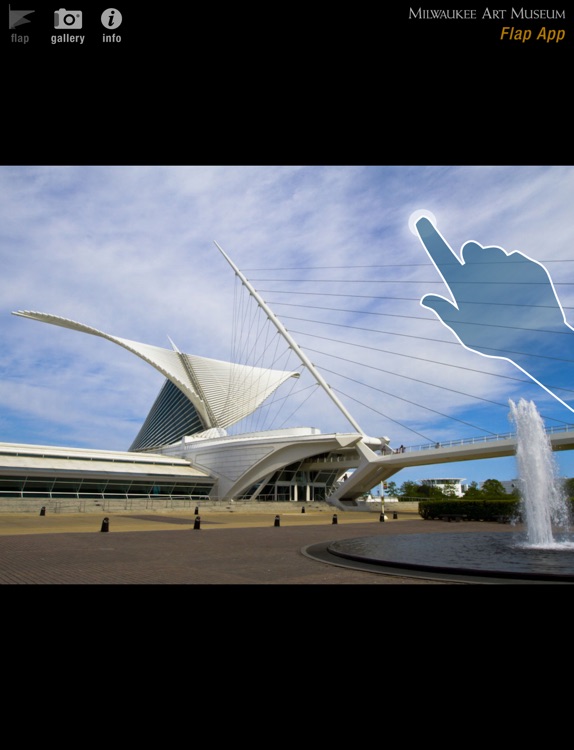 The Milwaukee Art Museum's Flap App for iPad