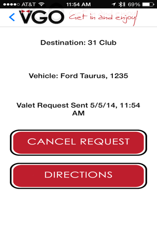VGO: Get Valet Service screenshot 4