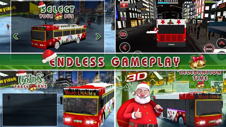 Christmas Party Bus Simulator 2016 – 3D City Bus Driver Simulation Game