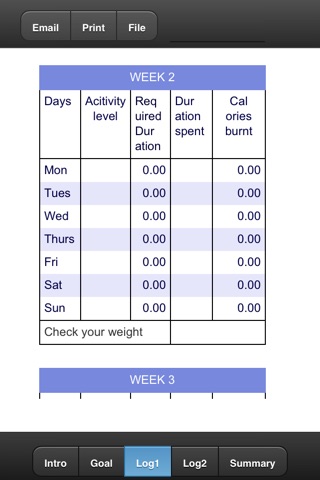 Weight Loss Pro screenshot 4