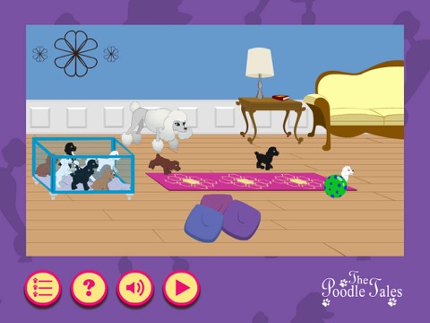 The Poodle Tales: Catch A Poodle for iPad screenshot 3