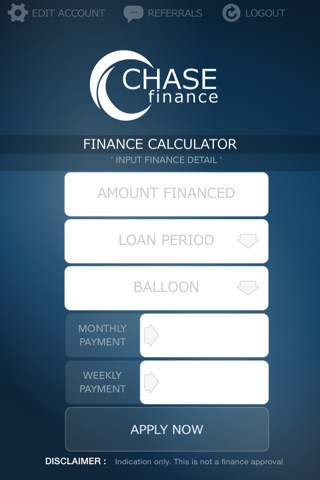 Chase Finance Loan Calculator screenshot 2