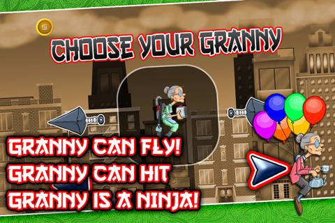 Ninja Granny VS Iron Robots : Day of Revenge edition screenshot 2