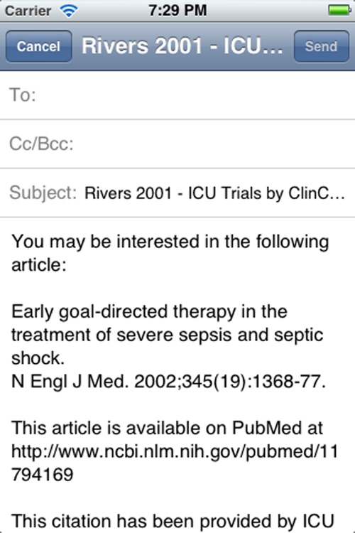ICU Trials Lite By ClinCalc screenshot-4