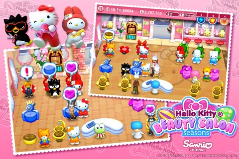 Hello Kitty Beauty Salon Seasons - náhled