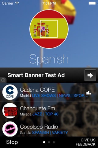 Learn Spanish (FREE) by Radiolingo - Listen to native speakers on the radio to learn and improve vocabulary, verbs and grammar screenshot 4