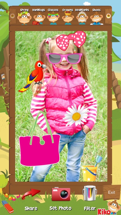 Kiko Photo – game - camera for kids