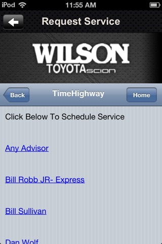 Wilson Toyota Scion screenshot 3