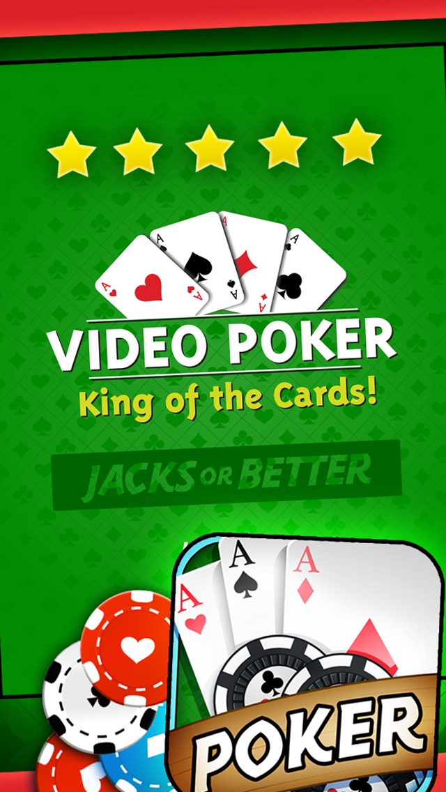 VIDEO POKER FREE GAME: KING OF THE CARDS! FOR IPAD AND IPHONE CASINO APPS 1.0.1 IOS CASINO VIDEO POKER FREE GAME: KING OF THE CARDS! FOR IPAD AND IPHONE CASINO APPS 1.0.1 IOS