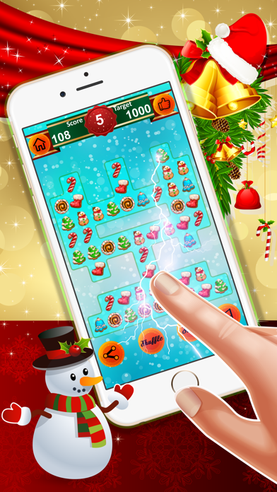 How to cancel & delete Christmas Cookies Crush : - A fun match 3 game for Xmas! from iphone & ipad 2