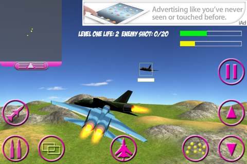 Aircraft 1 Lite: air fighting game screenshot 4