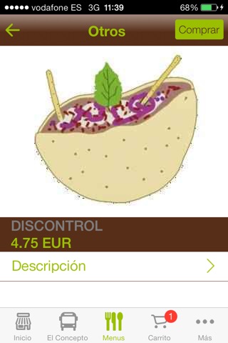 RollingPita - comida ecologica sobre ruedas screenshot 2