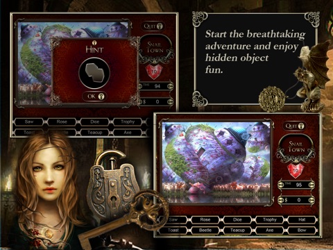 Amelia's Hidden Mystery HD - hidden object puzzle game screenshot 3