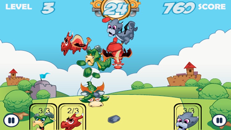 Flying Dragon - A High Velocity Lair Defense Game screenshot-4