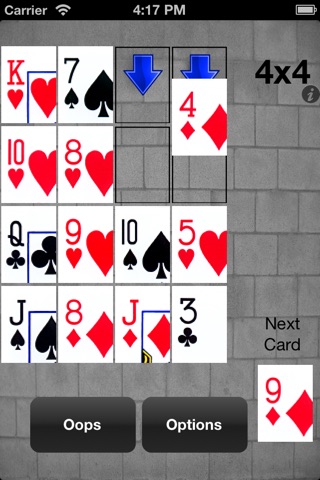 Gravity Cribbage screenshot 2