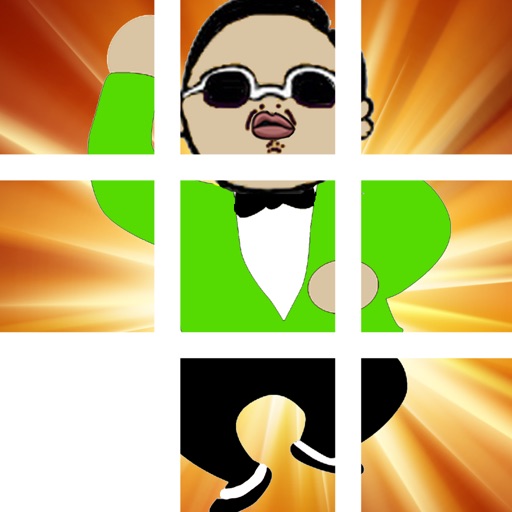 Gangnam in Puzzle Style iOS App