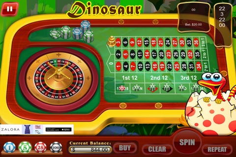 Spin & Win Jurassic Roulette Games Play Fun Las Vegas Life Style Free screenshot 4