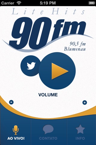 90 FM Blumenau screenshot 2