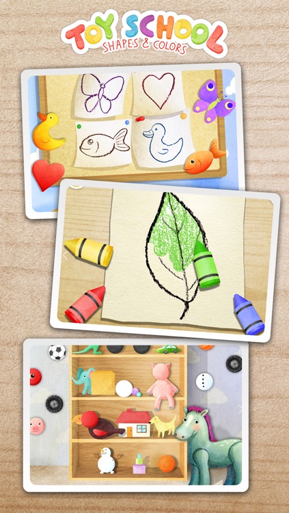 Toy School - Shapes and Colors Educational Game for Kids and Toddlers