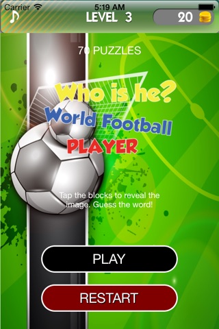 Who is this world football player? : a trivia guess game screenshot 3