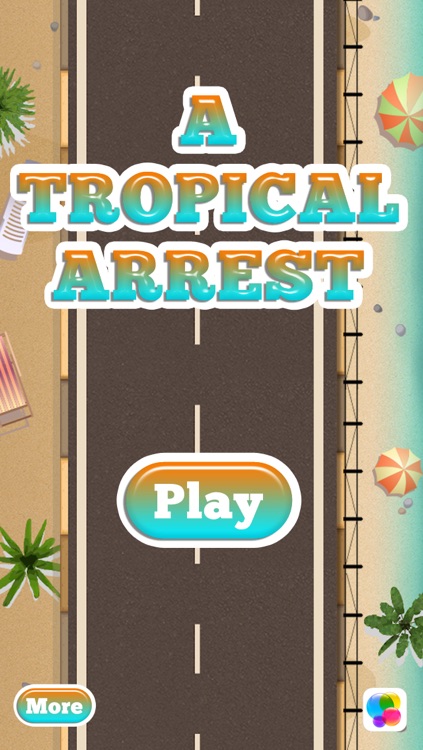 A Tropical Arrest - High Speed Motor Cars Race at the Beach screenshot-3